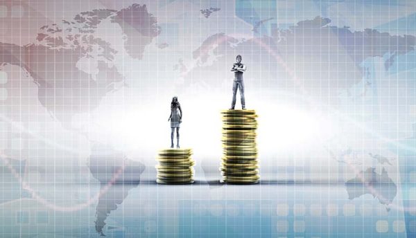 Average pay gap between men and women in the UK increases