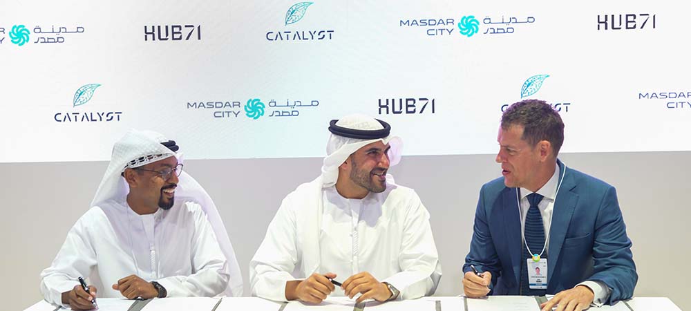Masdar City names Hub71 official start-up ecosystem partner