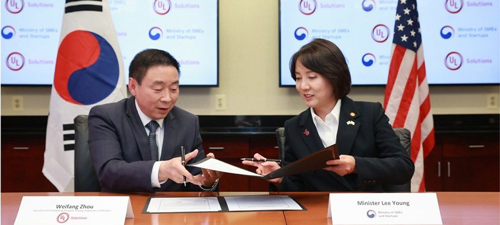UL Solutions and South Korea’s Ministry of SMEs establish new relationship