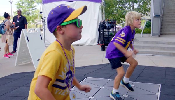 Minnesota Vikings harness the kinetic power of their fans with Pavegen