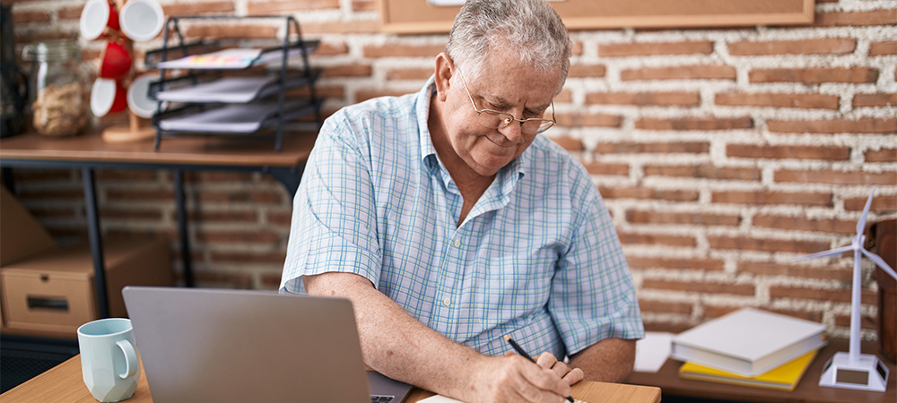 More than one million over 50s now work for themselves